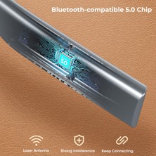 Kaifachagd Bluetooth Uyumlu 5.0 Kulaklık - Siyah (Yurt Dışından)