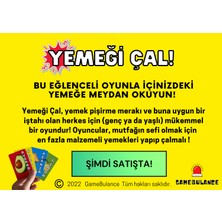 Gamebulance Yemeği Çal, Şefler Için Rekabet Zamanı, Eğlenceli Kutu Oyunu,arkadaş ve Aile Kart Oyunu