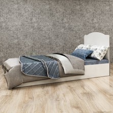Garaj Home Elit 90X190 Karyola - Gri-