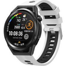 Fogy Galaxy Watch 3 45MM Bükülmelere ve Kırılmalara Dayanıklı Renkli Esnek Silikon Kordon