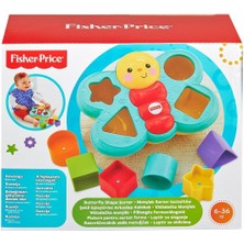 Fisher-Price Fisher CDC22 Fisher-Price® Şekil Eşleştirme Arkadaşı Kelebek / Sıralama ve Şekil Ayırma Oyuncakları