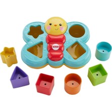 Fisher-Price Fisher CDC22 Fisher-Price® Şekil Eşleştirme Arkadaşı Kelebek / Sıralama ve Şekil Ayırma Oyuncakları