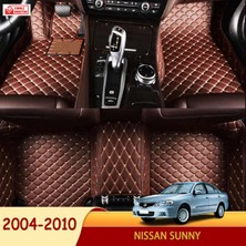 Miren Nissan Sunny 2004-2010 Uyumlu 5d Havuzlu Suni Deri Oto Paspas