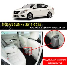 Miren Nissan Sunny 2011-2018 Uyumlu 5d Havuzlu Suni Deri Oto Paspas