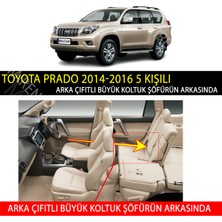 Miren Toyota Prado 2014-2016 5 kişili Uyumlu 5d Havuzlu Suni Deri OTO PASPAS