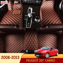 Miren Peugeot 207 2008-2013 cabrio Uyumlu 5d Havuzlu Suni Deri OTO PASPAS