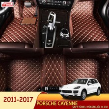 Miren Porsche Cayenne 2011-2017 Uyumlu 5d Havuzlu Suni Deri OTO PASPAS