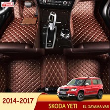 Miren Skoda Yeti 2014-2017 Uyumlu 5d Havuzlu Suni Deri OTO PASPAS