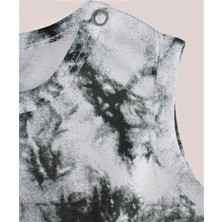 Cigit Desenli Sıfırkol Çıtçıtlı Badil Yeşil Batik