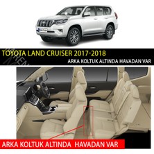 Miren Toyota Land Cruiser 2017-2018 Uyumlu 5d Havuzlu Suni Deri OTO PASPAS