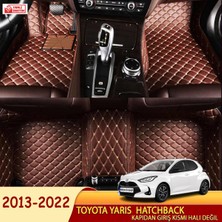 Miren Toyota Yaris 2013-2022 hatchback Uyumlu 5d Havuzlu Suni Deri OTO PASPAS