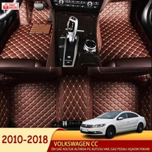 Miren Volkswagen cc 2010-2018 Uyumlu 5d Havuzlu Suni Deri Oto Paspas