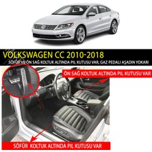 Miren Volkswagen Cc 2010-2018 Uyumlu 5d Havuzlu Suni Deri OTO PASPAS