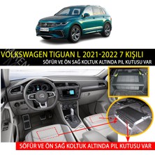 Miren Volkswagen Tiguan L 2021-2022 7 kişili Uyumlu 5d Havuzlu Suni Deri OTO PASPAS