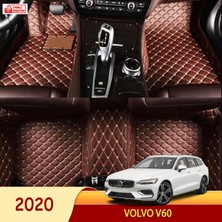 Miren Volvo V60 2020 Uyumlu 5d Havuzlu Suni Deri OTO PASPAS