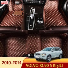 Miren Volvo Xc90 2010-2014 5 kişili Uyumlu 5d Havuzlu Suni Deri OTO PASPAS