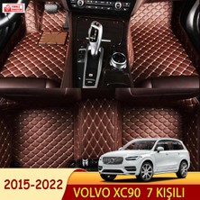 Miren Volvo Xc90 2015-2022 7 kişili Uyumlu 5d Havuzlu Suni Deri OTO PASPAS