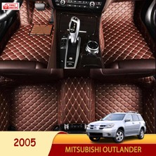 Miren Mitsubishi Outlander 2005 Uyumlu 5d Havuzlu Suni Deri OTO PASPAS