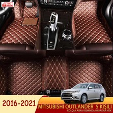 Miren Mitsubishi Outlander 2016-2021 5 kişili Uyumlu 5d Havuzlu Suni Deri OTO PASPAS