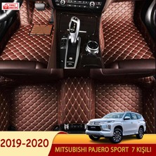 Miren Mitsubishi Pajero sport 2019-2020 7 kişili Uyumlu 5d Havuzlu Suni Deri OTO PASPAS