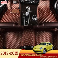 Miren Volkswagen Beetle 2012-2015 Uyumlu 5d Havuzlu Suni Deri OTO PASPAS