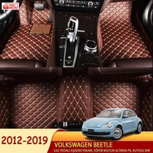 Miren Volkswagen Beetle 2012-2019 Uyumlu 5d Havuzlu Suni Deri OTO PASPAS