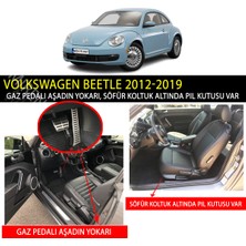 Miren Volkswagen Beetle 2012-2019 Uyumlu 5d Havuzlu Suni Deri OTO PASPAS