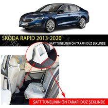 Miren Skoda Rapid 2013-2020 Uyumlu 5d Havuzlu Suni Deri OTO PASPAS