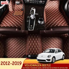 Miren Volkswagen Beetle 2012-2019 Uyumlu 5d Havuzlu Suni Deri OTO PASPAS