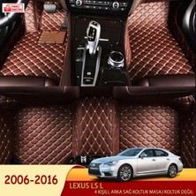 Miren Lexus Ls L 2006-2016 4 Kişili Uyumlu 5d Havuzlu Suni Deri Oto Paspas