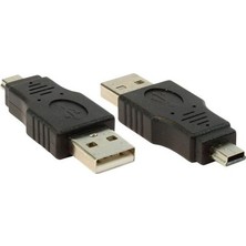 Platoon Ti-Mesh Mini 5p M - USB 2.0 M - Nickel/black