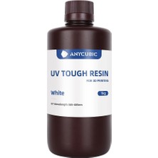 Anycubic Tough Resin 1 KG - Beyaz