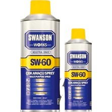 Swanson Works Swanson Sw-60 Çok Amaçlı Yağlayıcı Pas Sökücü Bakım Spreyi 400 ml