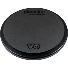 okecajon ...V. Öktem Signature Practice Pads,10 Inç Çift Taraflı Minder Pad, Davul Çalışma Pedi, Drum Pad, Ped