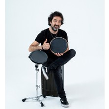 okecajon ...V. Öktem Signature Practice Pads, 10 Inç, Tek Taraflı, Trampet Pad, Davul Çalışma Pedi, Drum Pad, Ped