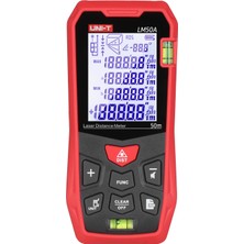 Uni-T LM50A Lazer Mesafe Ölçüm Ölçer 50M 2 Kabarcık (Yurt Dışından)