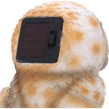 Tomfeel Owl Outdoor Decor Solar Light Duvar, Tree Hugger (Yurt Dışından)