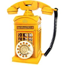 Easy Toptan Dekoratif Metal Ahizeli Telefon Kumbara Biblo Hediyelik