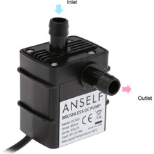 Anself Kendini Ultra Sessiz Mini DC12V 9W Mikro Fırçasız Su (Yurt Dışından)