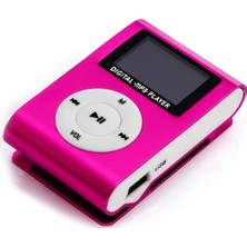 KKmoon Mini Taşınabilir Mp3 Müzik Çalar Metal Klipsli Mp3 (Yurt Dışından)