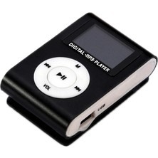 KKmoon Mini Taşınabilir Mp3 Müzik Çalar Metal Klipsli Mp3 (Yurt Dışından)