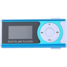 KKmoon Taşınabilir Mini Mp3 Müzik Çalar Metal Mp3 Çalar, LCD (Yurt Dışından)