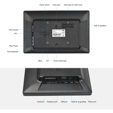 Andoer 10 Inç Geniş LCD Ekran Dijital Fotoğraf Çerçevesi (Yurt Dışından)