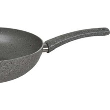 Mehtap Granit Wok Tava - 28 cm