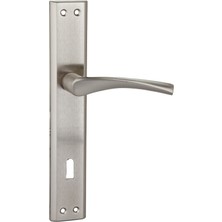 DoorAks Kapı Kolu Dooraks Aynalı Burgaz Nikel Oda Takım