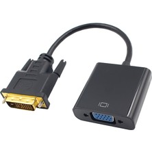 Beloving Dvı-D VGA Adaptörü Kablosu Erkek Kadın 1080P Video Kordon Converter Pc Için(Yurt Dışından