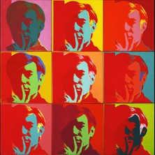 Kanvas Deposu Andy Warhol Self Portrait