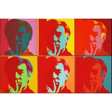 Kanvas Deposu Andy Warhol Self Portrait