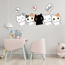 Pomyart Kitties Duvar Sticker