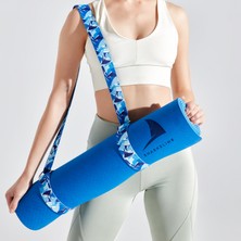 Sharksline - Tpe Premium Yoga Matı Pilates Minderi ve Yoga Kemeri 5 mm